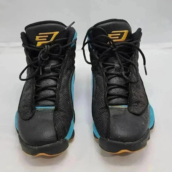 Nike Air Jordan Men\'s XII CP3 Chris Paul Basketball Shoes Black Blue Size 7.5 main image 10